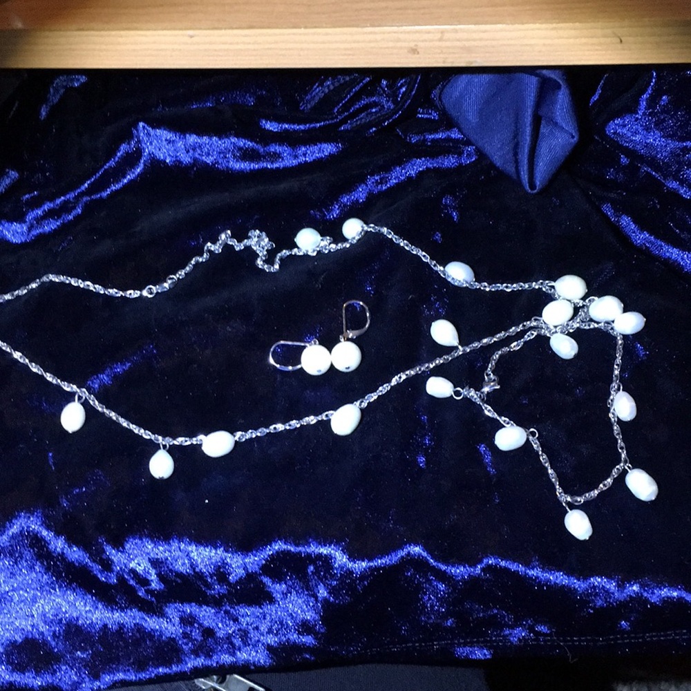 Freshwater pearl set